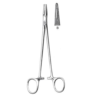 Needle Holders With Carbide Tips & Handle