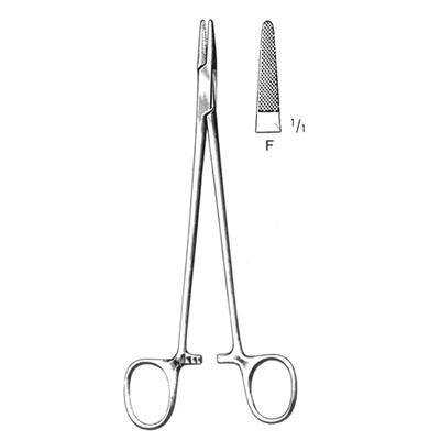 Needle Holders With Carbide Tips & Handle