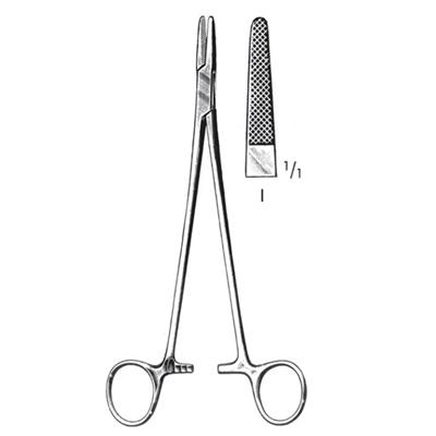 Needle Holders With Carbide Tips & Handle