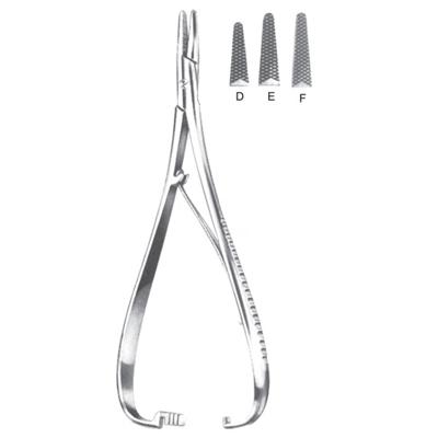 Needle Holders With Carbide Tips & Handle