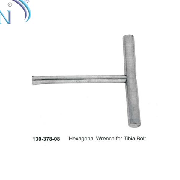 Hexagonal wrench for tibia Bolt 