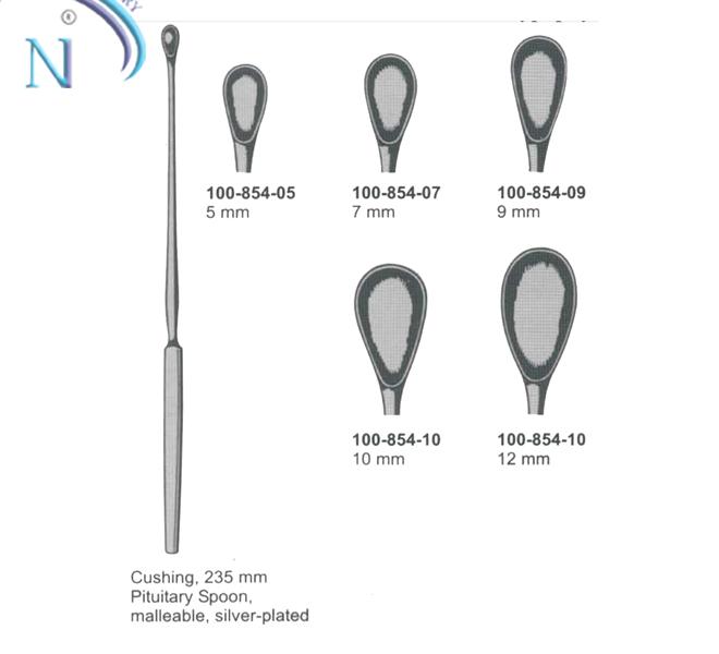 Pituitary Spoons, Curettes