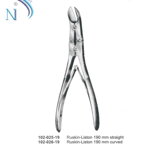 Double-Action Bone Cutting Rongeurs