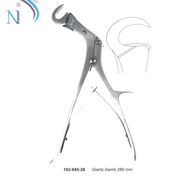 Double-Action Bone Cutting Rongeurs