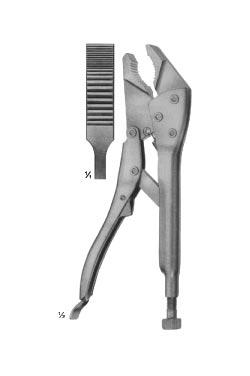 Wire Holding forceps, Flat-nosed Pliers,