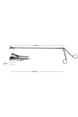 Biopsy forceps for rectum